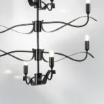 733287 Люстра RAGNO 8х40W E14 ЧЕРНЫЙ МАТОВЫЙ — изображение 8