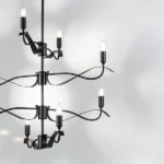 733287 Люстра RAGNO 8х40W E14 ЧЕРНЫЙ МАТОВЫЙ — изображение 10