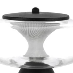 612917 Настольная лампа PALERMO 8W LED 350LM G ЧЕРНЫЙ/ПРОЗРАЧНЫЙ 3000K — изображение 4