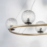 815263 Люстра BARI 6х10W(led) G9 ЗОЛОТО/ЧЕРНЫЙ МАТОВЫЙ — изображение 3