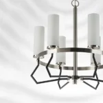 723065 Люстра FLUME 6х40W E14 ЧЕРНЫЙ МАТОВЫЙ/НИКЕЛЬ — изображение 11