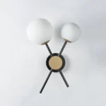 815620 Бра CROCO 2х40W E14 ЧЕРНЫЙ МАТОВЫЙ/ЗОЛОТО — изображение 7