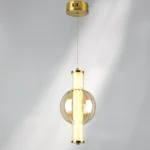 800033 Люстра BOTTO LED 6W 730LM ЛАТУНЬ/КОНЬЯЧНЫЙ/БЕЛЫЙ 3000K — изображение 3