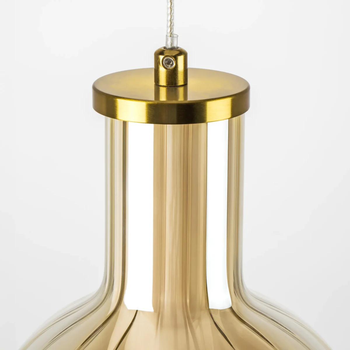 800033 Люстра BOTTO LED 6W 730LM ЛАТУНЬ/КОНЬЯЧНЫЙ/БЕЛЫЙ 3000K — изображение 9