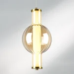 800033 Люстра BOTTO LED 6W 730LM ЛАТУНЬ/КОНЬЯЧНЫЙ/БЕЛЫЙ 3000K — изображение 11