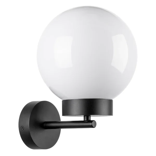 373620 Светильник BOLLA 1x10W (led) E27 ЧЕРНЫЙ IP65