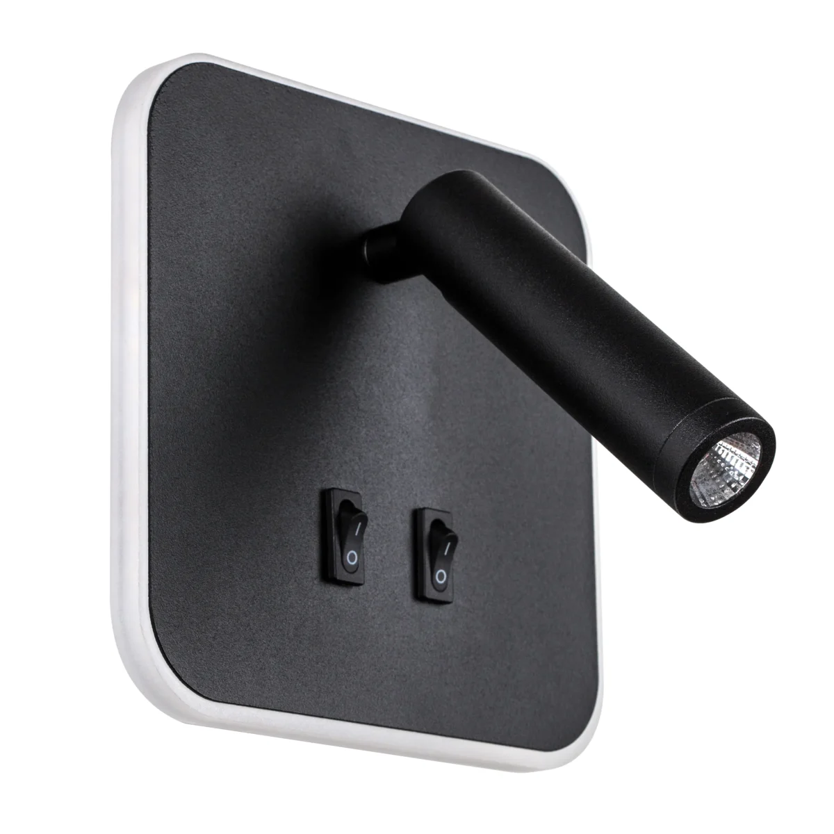 808667 Светильник настенный MURO LED 10W+3W 730LM+120LM G ЧЕРНЫЙ 3000K — изображение 1