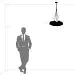 729071 Люстра SFERICO 7х40W E27 ЛАТУНЬ/ПРОЗРАЧНЫЙ — изображение 13