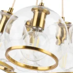 729071 Люстра SFERICO 7х40W E27 ЛАТУНЬ/ПРОЗРАЧНЫЙ — изображение 8