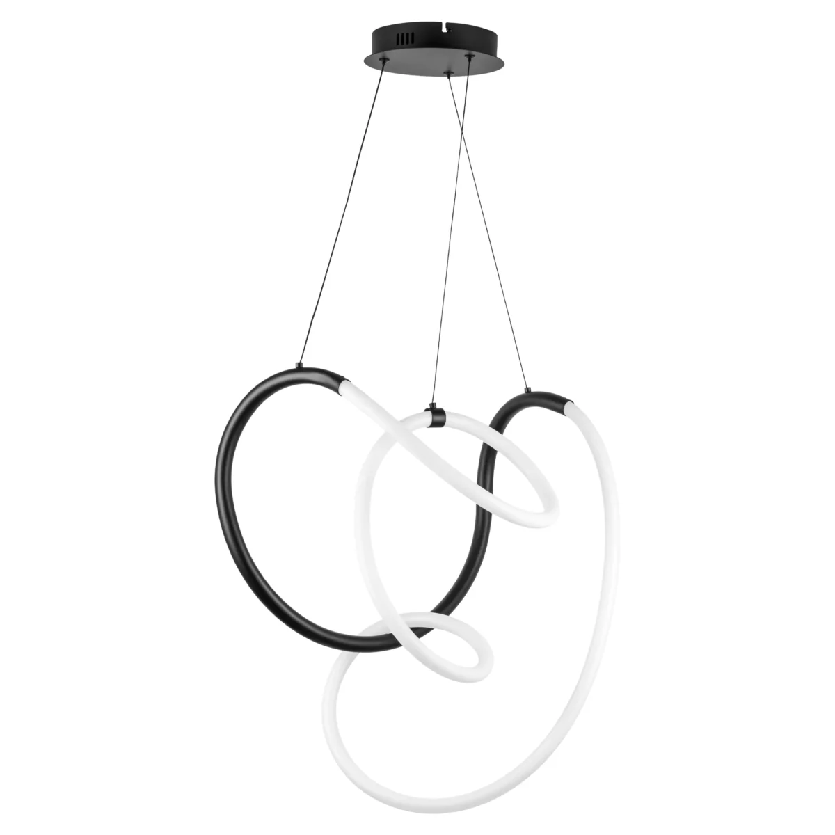 637067 Люстра CORINTO 30W LED 2530LM ЧЕРНЫЙ 3000K IP20 — изображение 1