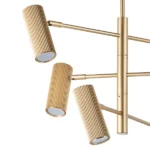 718263 Люстра ROMA 6х28W GU10 (led) CHAMPAGNE GOLD — изображение 2