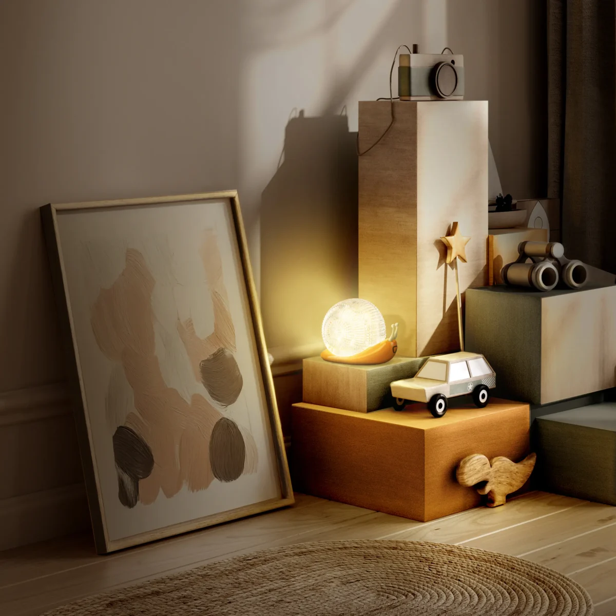 745923 Настольная лампа ALFA 1,5W LED 209LM ОРАНЖЕВЫЙ/ПРОЗРАЧНЫЙ 3000/4000/6000K — изображение 5