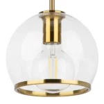 729011 Люстра SFERICO 1х40W E27 ЛАТУНЬ/ПРОЗРАЧНЫЙ — изображение 6