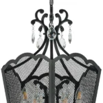 744157 Люстра CASTELLO 5х40W E14 ЧЕРНЫЙ/ЗОЛОТО — изображение 9