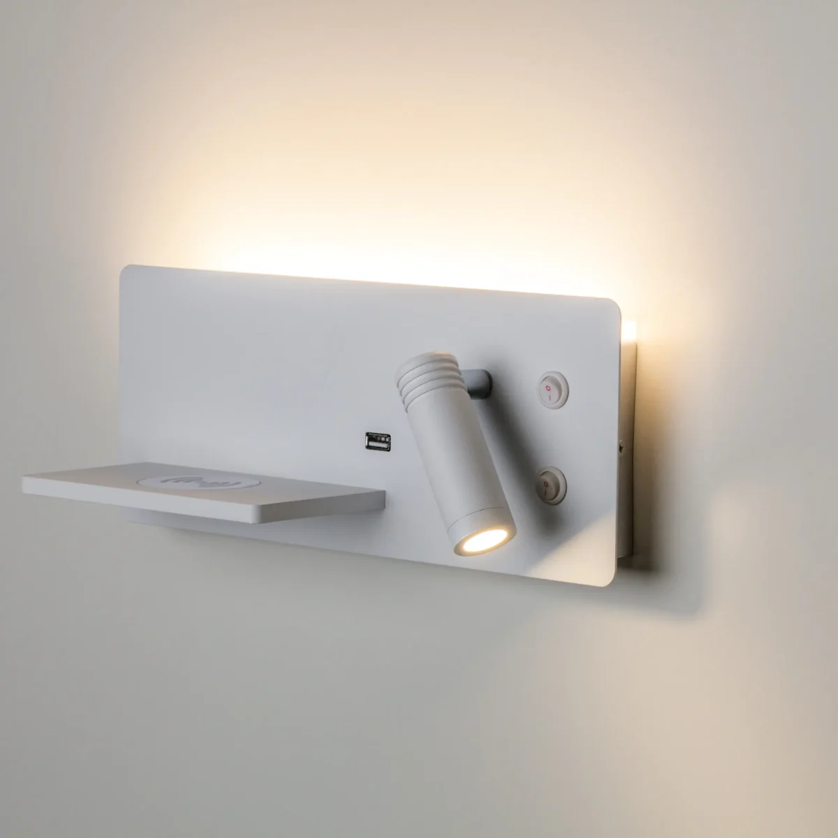 808546 Бра MURO 4,5W+3W LED 360LM+240LM БЕЛЫЙ 3000K — изображение 6