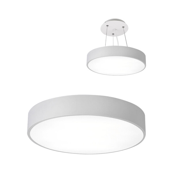 05480,01 Светильник Медина белый d80 Led 90W