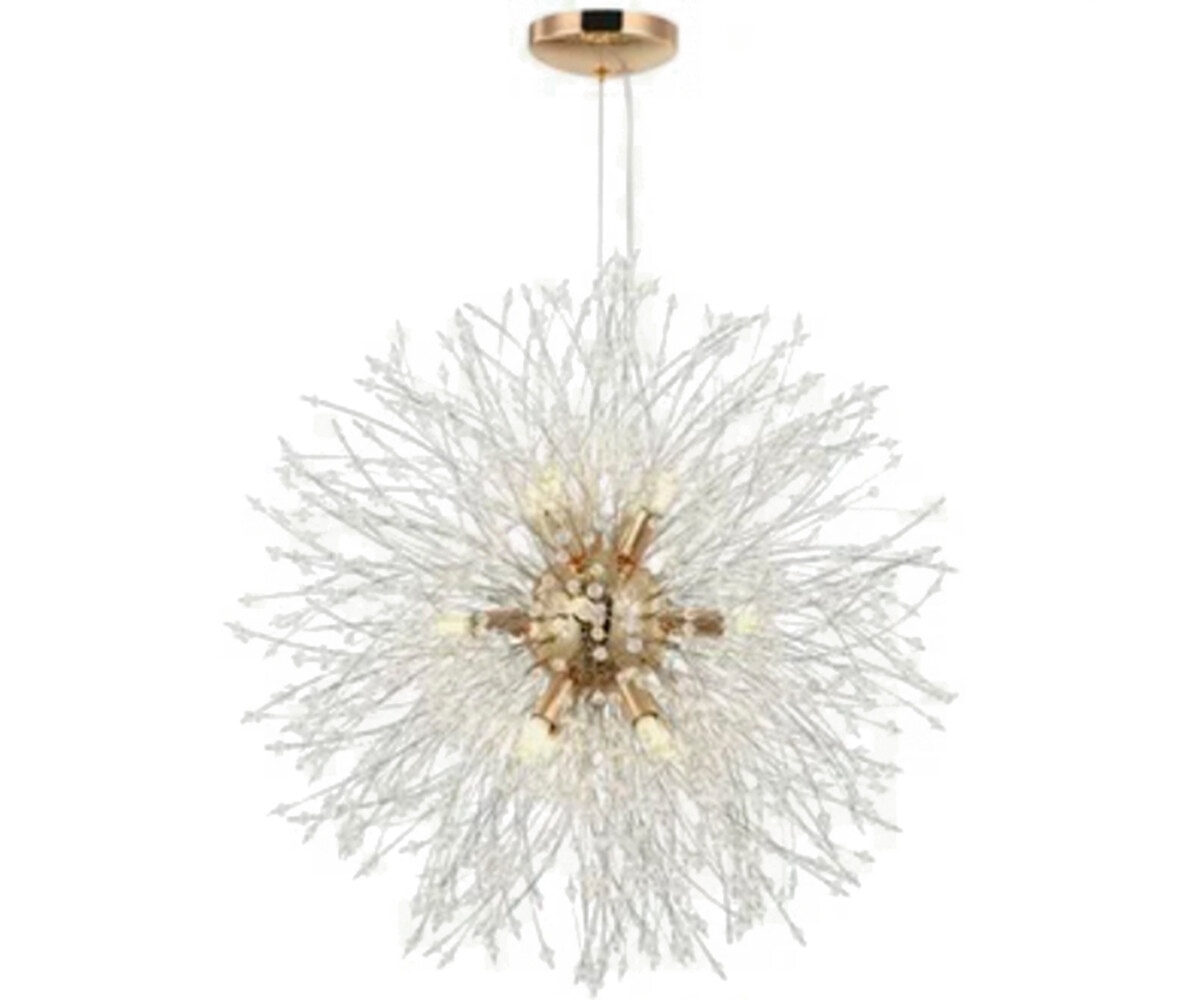 00020859 08455-16,33 Люстра Дали золото G9 80W — изображение 1