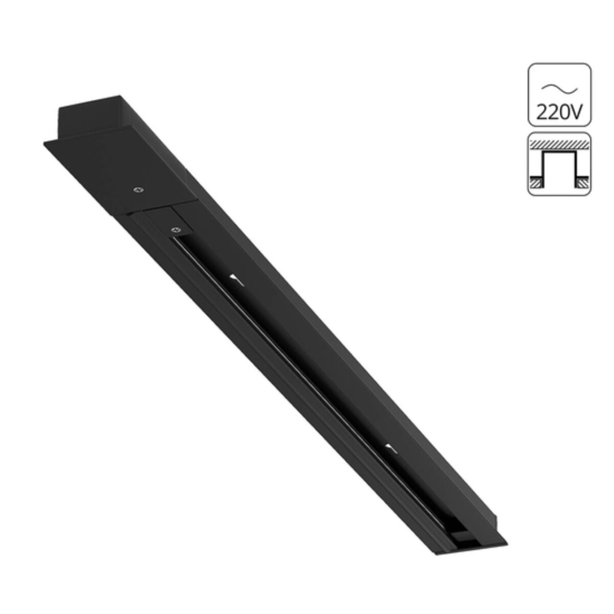 A550206 ШИНОПРОВОД ВСТРАИВАЕМЫЙ (ТРЕК) 2M — изображение 1