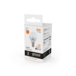 53122 Лампа Gauss LED Elementary Шар 12W 920lm E14 4100K 1/10/100 — изображение 4