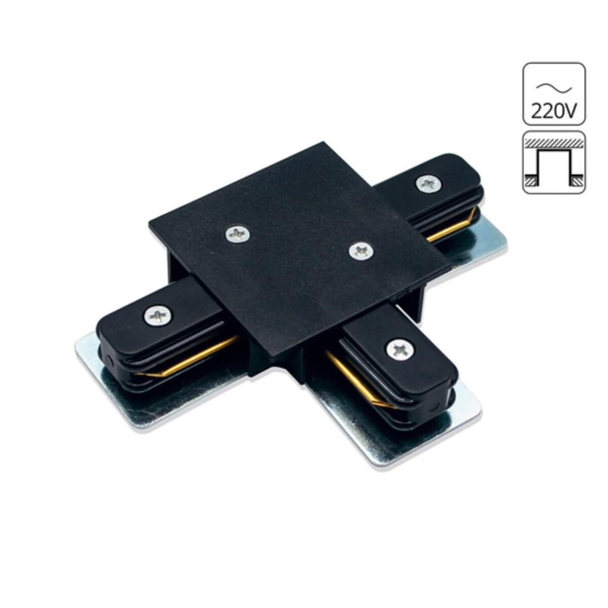 01b529fbebb98515c4d17e97ccd68e93 A140106 КОННЕКТОР ДЛЯ ШИНОПРОВОДА (ТРЕКА) T — изображение 1