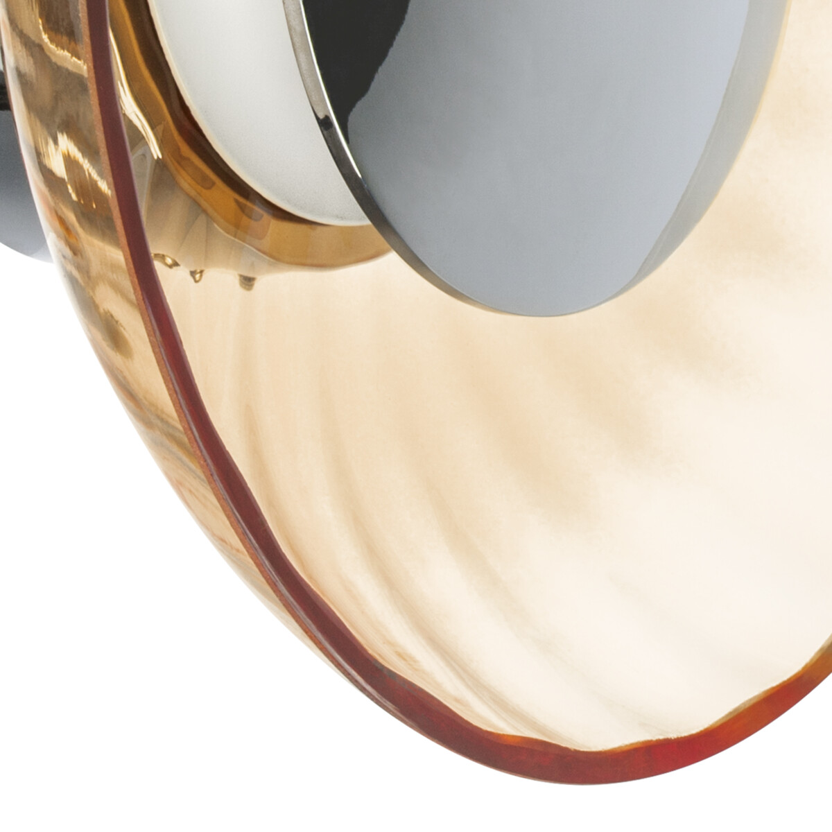 809013 Бра CELESTA LED 6W 300LM ХРОМ/КОНЬЯЧНЫЙ 3000K — изображение 4