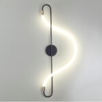 4303/19WL HIGHTECH ODL22 447 черный/античная бронза Настенный светильник IP20 LED 19W 1140Лм 4000K KEYS — изображение 4