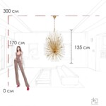 10418/12 Подвесная люстра LOFT IT Splash — изображение 10