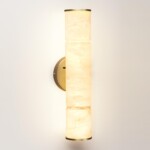 6674/12WL L-VISION ODL24 198 Настенный светильник латунь/металл/алебастр IP20 LED 12W 540Лм 3000K/4000K MARBELLA — изображение 2