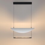 7015/20L HIGHTECH ODL25 297 белый ice crackметалл/акрил Подвесной светильник поворотный 360° IP20 LED 1*20W GLIDER — изображение 5