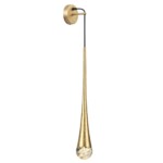 4278/1W L-VISION ODL21 241 прозрачн/золот фольг-ние Настенный светильник IP20 GU10 LED max 6W GOTA — изображение 4