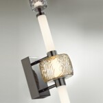 5427/28WL L-VISION ODL_EX24 000 черный хром/белый/дымчатый/коньячный/металл/стекло/акрил Бра LED 28W 3000K KLIFF — изображение 6