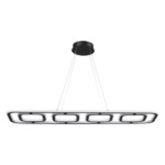 359185 OVER NT23 312 черный Светильник подвесной диммируемый, в комплекте пульт ДУ IP20 LED 4000К 175W 220V ONDO — изображение 6