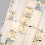 5072/28WL HALL ODL24 597 золото/прозрачный/белый/металл/хрусталь/алебастр Бра LED 15W 3700K CROSSA — изображение 4