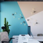 3906/9WL L-VISION ODL21 307 черн/золот/металл Настен. cветильник IP20 LED 9WL 720Лм 4000К COSTELLA