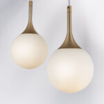 в наличии 813013 Подвес GLOBO 1х40W E14 шампань/белый - купить в интернет-магазине Светильники Торг