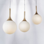 в наличии 813013 Подвес GLOBO 1х40W E14 шампань/белый - купить в интернет-магазине Светильники Торг