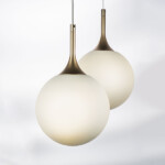 813023 Подвес GLOBO 1х40W E14 шампань/белый — изображение 2