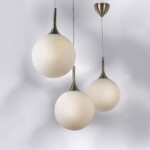 в наличии 813021 Подвес GLOBO 1х40W E14 бронза/белый - купить в интернет-магазине Светильники Торг