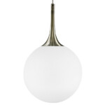 в наличии 813021 Подвес GLOBO 1х40W E14 бронза/белый - купить в интернет-магазине Светильники Торг