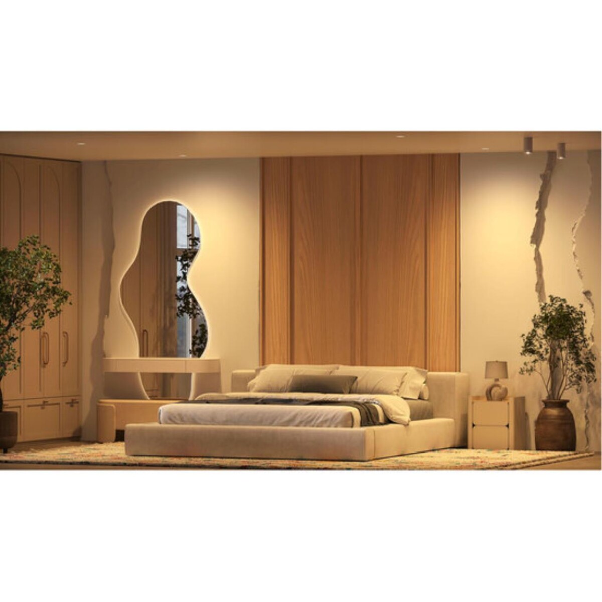 A300105 Монтажный комплект INTER для установки безрамочного светильника в натяжной потолок из ПВХ — изображение 4