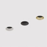 A3010PL-1BK Декоративная рамка для монтажного комплекта INTER, для модуля ORE и MR16 ламп, черный IP20 антислепящий фильтр и GU10 патрон в комплекте — изображение 2