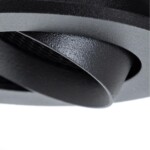 A2865PL-1BK Светильник потолочный встраиваемый FUJI для MR16 Ø88x35мм черный IP20 монтаж Ø75мм — изображение 5