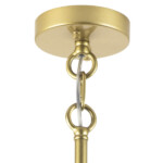 713447 Люстра REGOLO 4х40W E14 ЧЕРНЫЙ МАТОВЫЙ/ЗОЛОТО — изображение 2