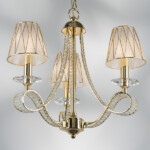 705032 Люстра подвесная RICCIO 3х40W E14 ЗОЛОТО — изображение 3