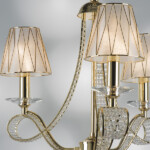 705032 Люстра подвесная RICCIO 3х40W E14 ЗОЛОТО — изображение 6