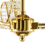 705032 Люстра подвесная RICCIO 3х40W E14 ЗОЛОТО — изображение 10