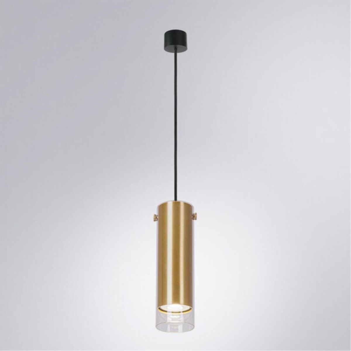 A5367SP-1SG Светильник подвесной LAZIO Ø60x200мм матовое золото IP20 — изображение 1