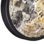 5064/15WL L-VISION ODL24 205 черн./серо-беж./металл/натур.камень/акрил Настенн.светильн. с переключ.цветов.темпер. LED 15W 3000К/4000K/6000K BERGI — изображение 5