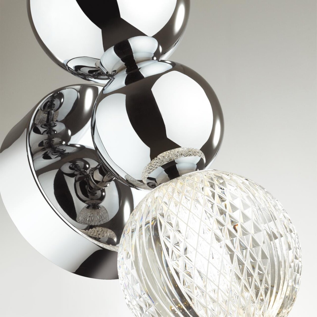 5007/4WL L-VISION ODL23 573 хром/прозрачный/металл/акрил Бра LED 4W 4000K 230Лм CRYSTAL — изображение 4