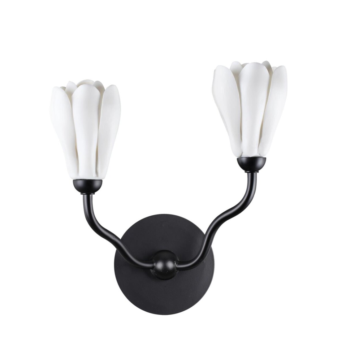 5090/2W MODERN ODL25 553 черный матовый/белый/фарфор Бра G4 LED 2*5W GARDI — изображение 1